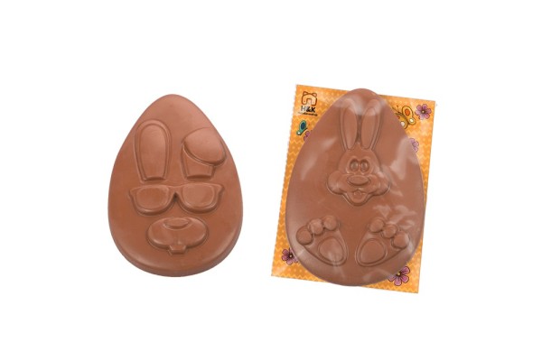 Chocolade Paasei in flowpack