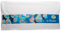 Handdoek met sublimatiedruk 70 x 140 cm
