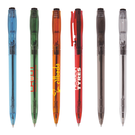 SAL balpen transparant Peekay