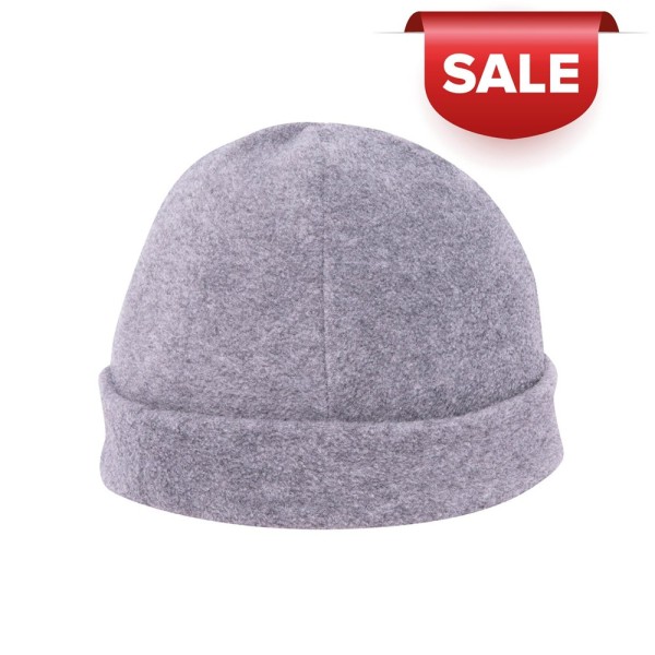 Fleece muts met 4 panelen.