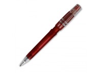 transparant/donker rood