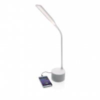 Lamp met USB oplader en speaker