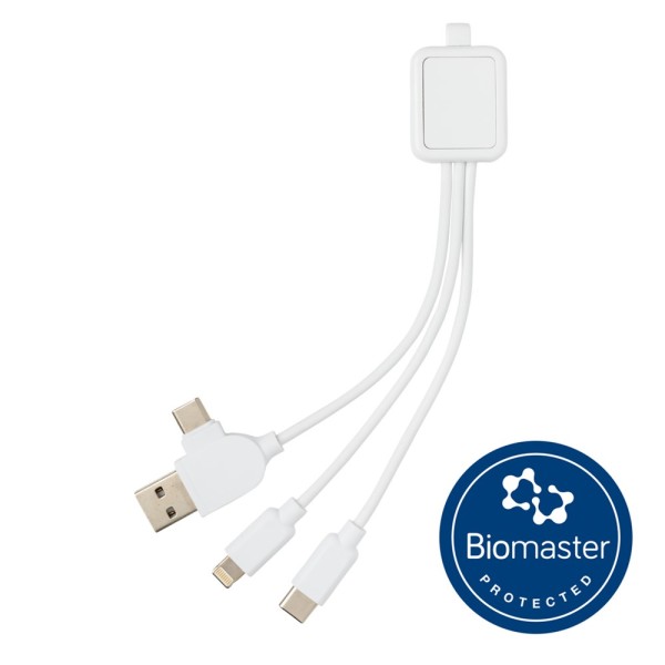 6-in-1 Antimicrobiële kabel
