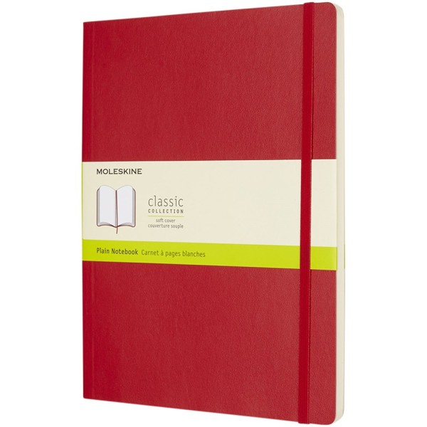Classic XL soft cover notitieboek - effen